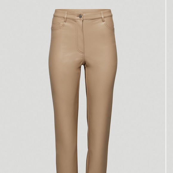 Aritiza Melina Pants Size 0 Tall Sand Bluff - Picture 4 of 5